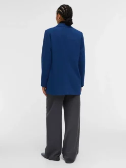 Object Jacken*OBJSIGRID L/S BLAZER NOOS estate blue