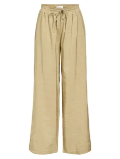 Object Hosen*OBJWYN MW WIDE PANTS 137 Twill