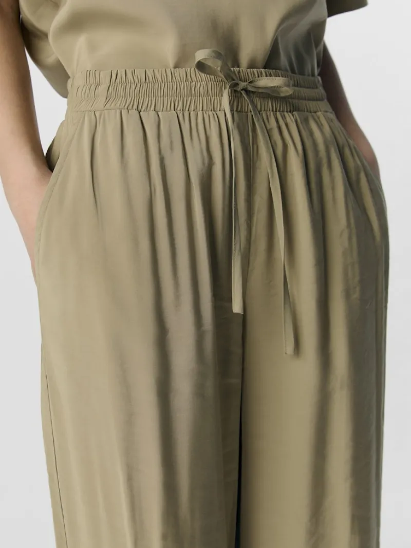 Object Hosen*OBJWYN MW WIDE PANTS 137 Twill