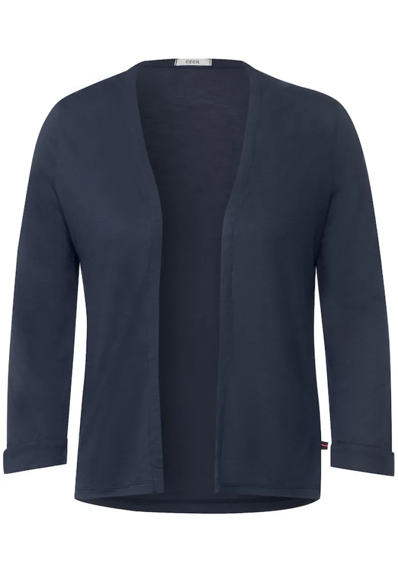 Cecil Shirts*Offene Shirtjacke deep blue