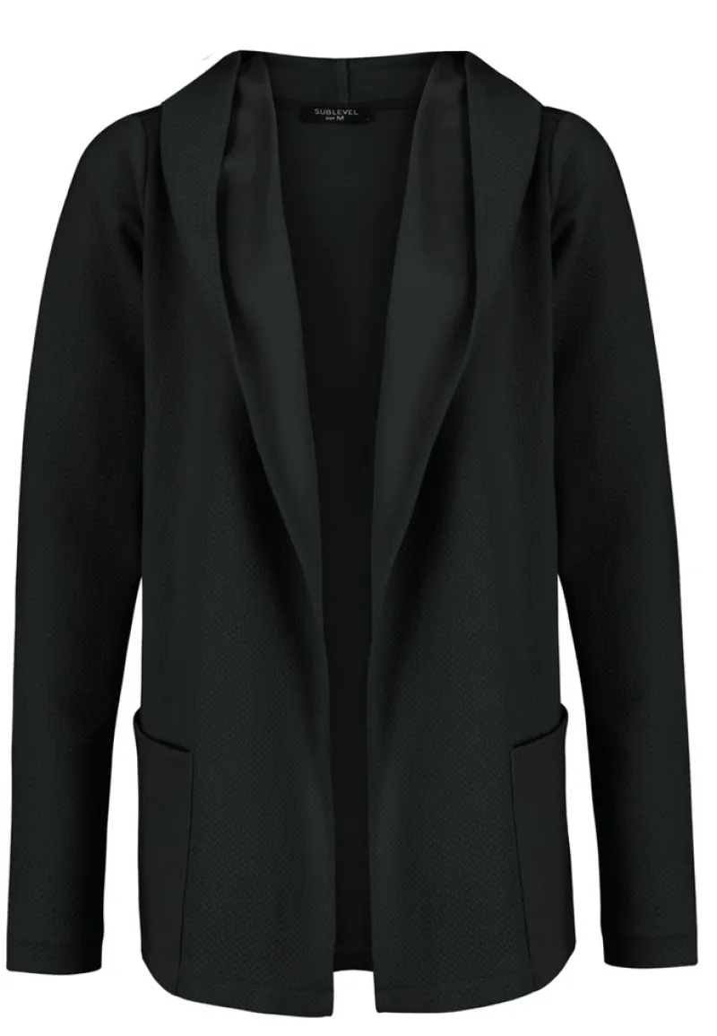 Eight 2 Nine Pullover & Sweatshirts*offene Sweatjacke Black