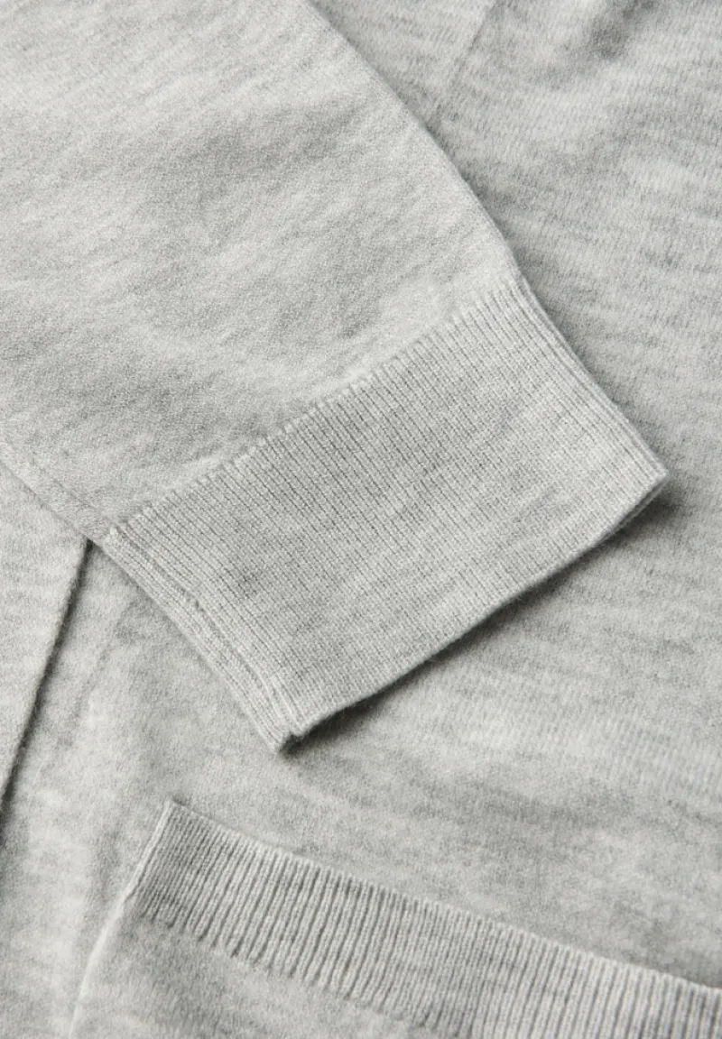 STREET ONE STUDIO Pullover & Sweatshirts*Offener Cardigan heather grey mel.