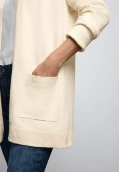 Street One Pullover & Sweatshirts*Offener Cosy Cardigan soft beige