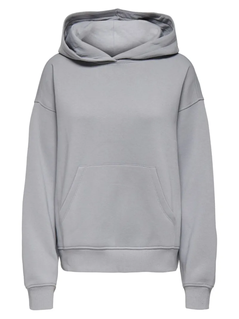 Only Pullover & Sweatshirts*ONLADELE L/S HOOD CS SWT Silver Sconce