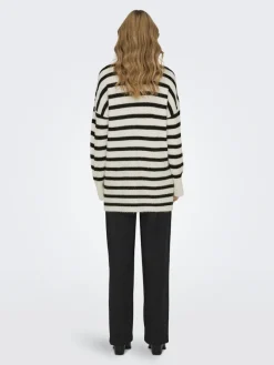 Only Pullover & Sweatshirts*ONLALFRIDA L/S HALF-ZIP CC KNT tofu