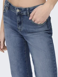 Only Jeans*ONLALICIA REG STRT DNM DOT879 NOOS Medium Blue Denim