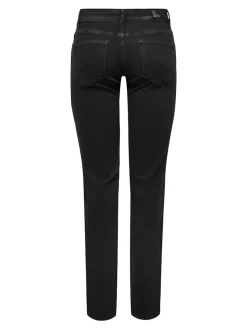 Only Jeans*ONLALICIA REG STRT DNM DOT297 NOOS Washed Black
