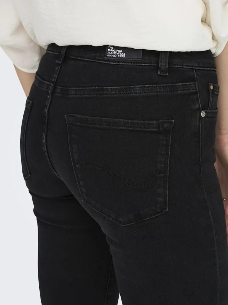 Only Jeans*ONLALICIA REG STRT DNM DOT297 NOOS Washed Black