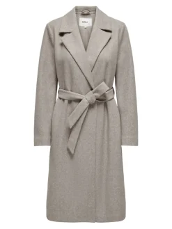 Only Jacken*ONLALVILDA LIFE WRAP COAT OTW NOOS Simply Taupe