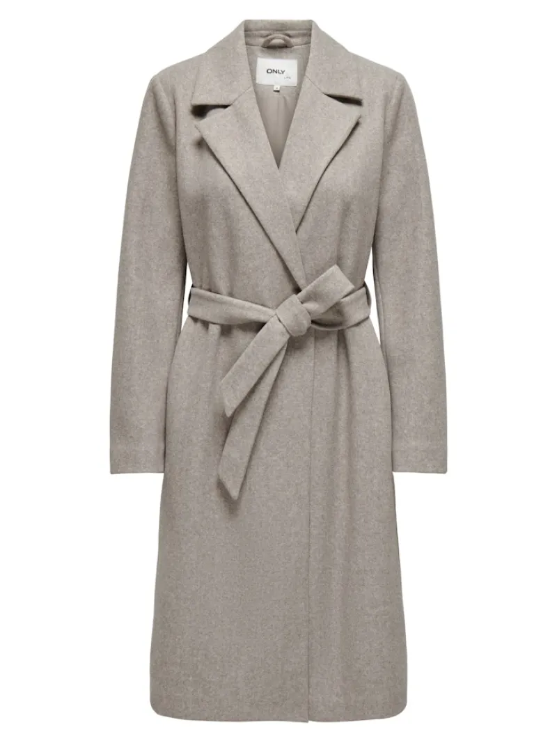 Only Jacken*ONLALVILDA LIFE WRAP COAT OTW NOOS Simply Taupe