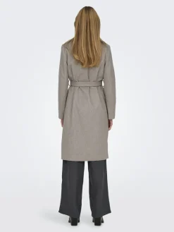 Only Jacken*ONLALVILDA LIFE WRAP COAT OTW NOOS Simply Taupe