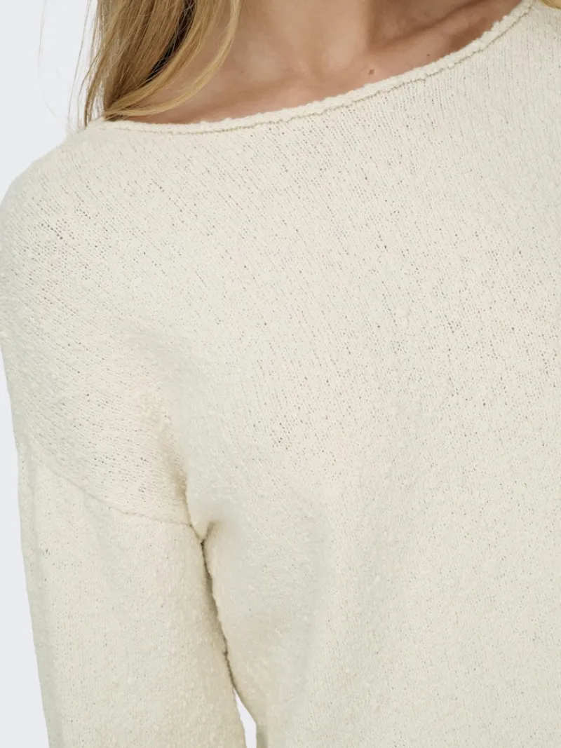 Only Pullover & Sweatshirts*ONLALVILDA LS O-NECK CC KNT birch