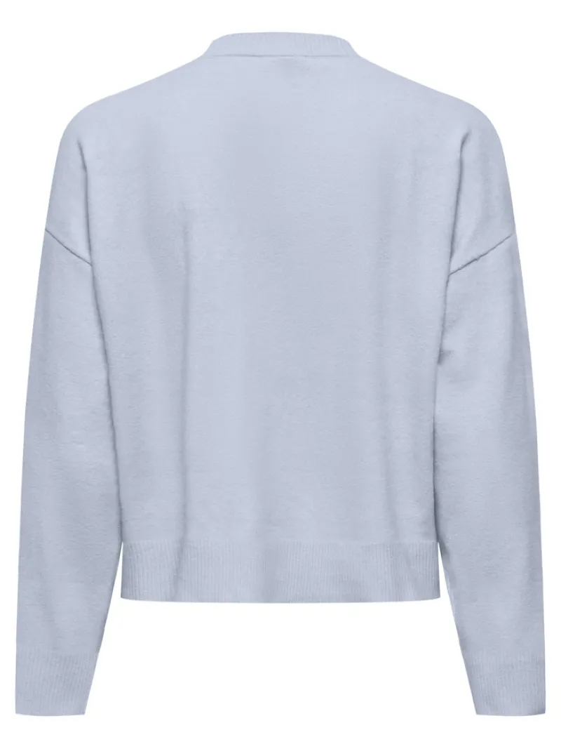 Only Pullover & Sweatshirts*ONLAMA LIFE LS V CARDIGAN CS KNT soft chambray