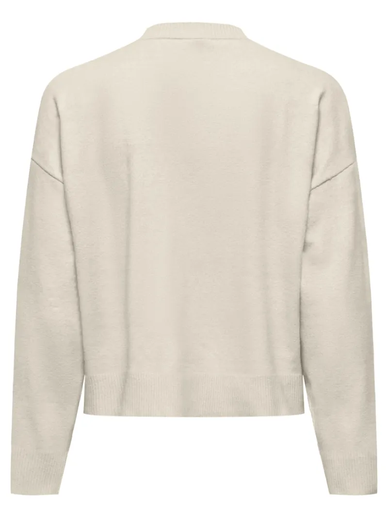 Only Pullover & Sweatshirts*ONLAMA LIFE LS V CARDIGAN CS KNT birch