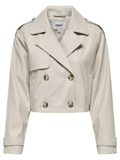 Only Jacken*ONLAMIA FAUX LEATHER JACKET CC OTW pumice stone