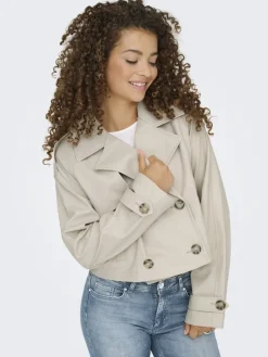 Only Jacken*ONLAMIA FAUX LEATHER JACKET CC OTW pumice stone