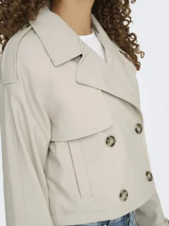 Only Jacken*ONLAMIA FAUX LEATHER JACKET CC OTW pumice stone