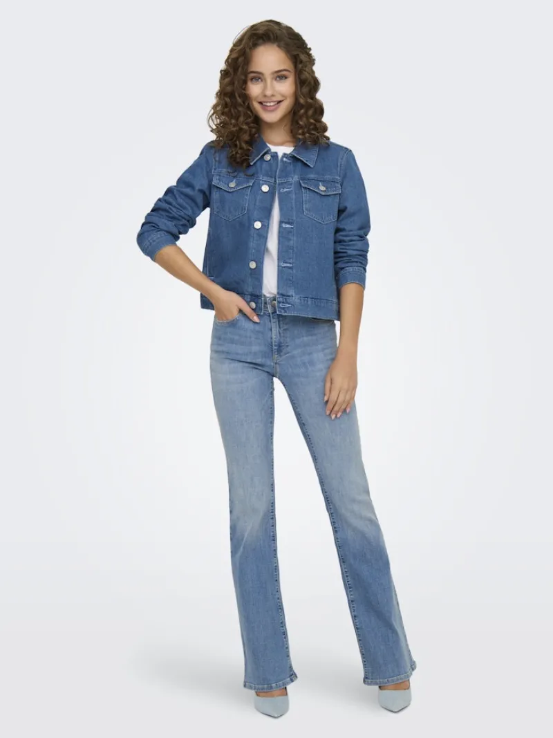 Only Jeans*ONLANN MID FLARED DNM SOO611 NOOS Light Blue Denim