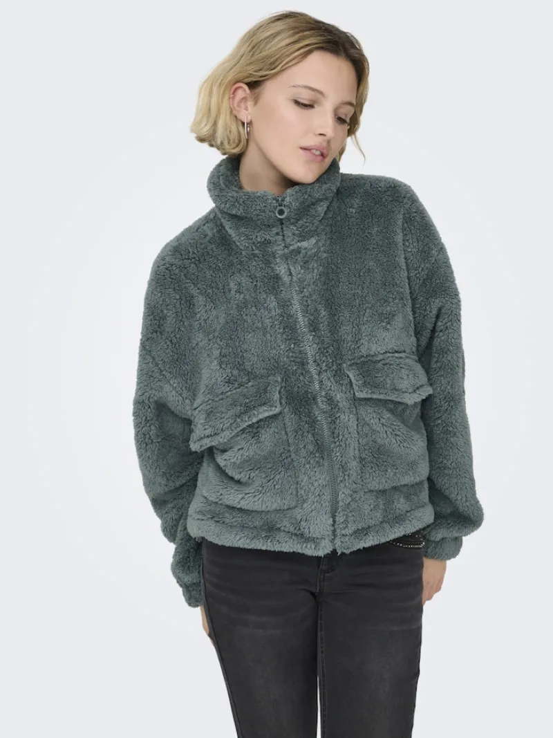 Only Jacken*ONLANNA CONTACT LIFE SOL JACKET CC OTW Balsam Green