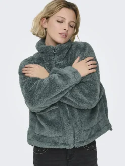 Only Jacken*ONLANNA CONTACT LIFE SOL JACKET CC OTW Balsam Green