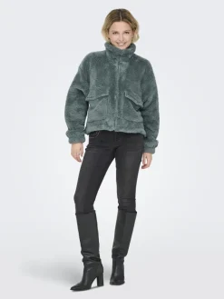 Only Jacken*ONLANNA CONTACT LIFE SOL JACKET CC OTW Balsam Green