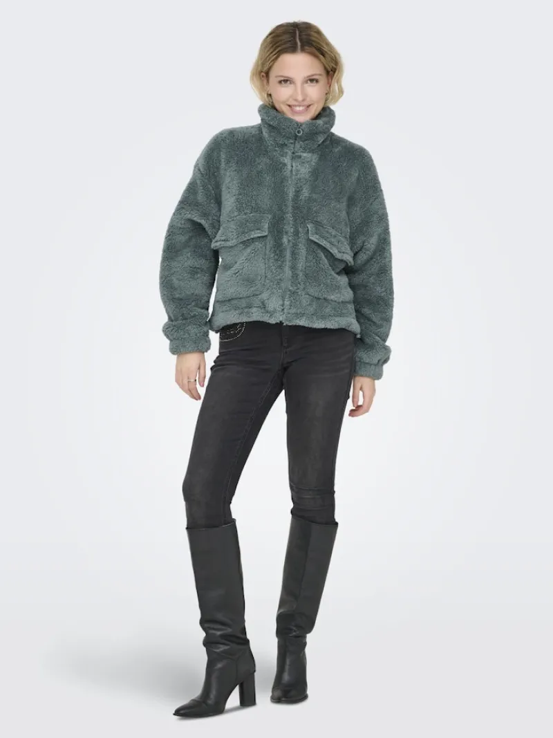 Only Jacken*ONLANNA CONTACT LIFE SOL JACKET CC OTW Balsam Green