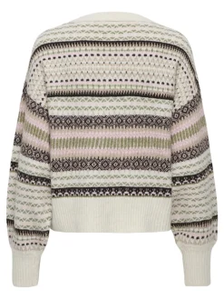 Only Pullover & Sweatshirts*ONLARIANNE L/S PULLOVER KNT NOOS pumice stone1