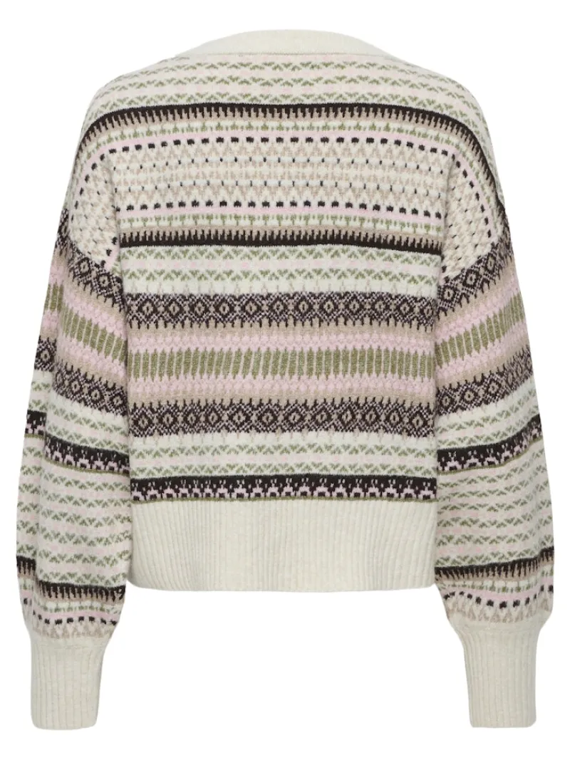 Only Pullover & Sweatshirts*ONLARIANNE L/S PULLOVER KNT NOOS pumice stone1