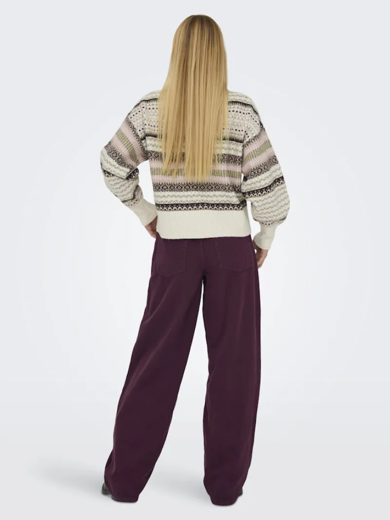 Only Pullover & Sweatshirts*ONLARIANNE L/S PULLOVER KNT NOOS pumice stone1