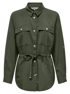 Only Jacken*ONLARIS LIFE 4/5 FEM CARGO JACKET CC WVN kambaba