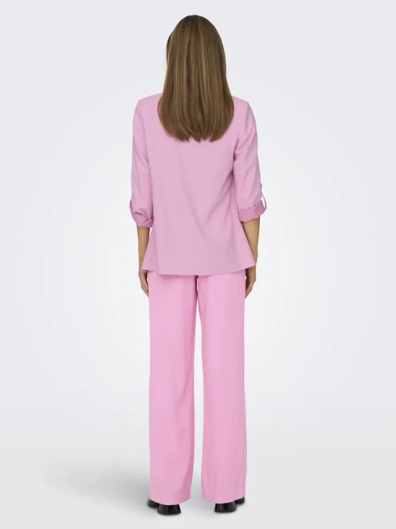 Only Jacken*ONLARIS LIFE 3/4 LOOSE BLAZER CC WVN begonia pink