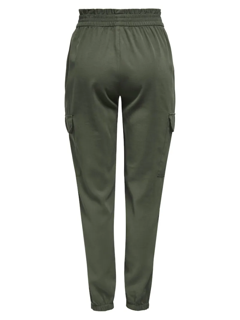 Only Hosen*ONLARIS LIFE HW PB CARGO PANT CC WVN kambaba