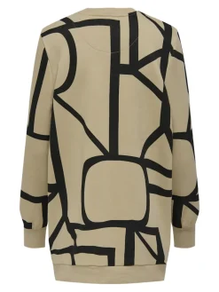 Only Pullover & Sweatshirts*ONLAUDRINA L/S OVERSIZE O-NECK SWT Nomad