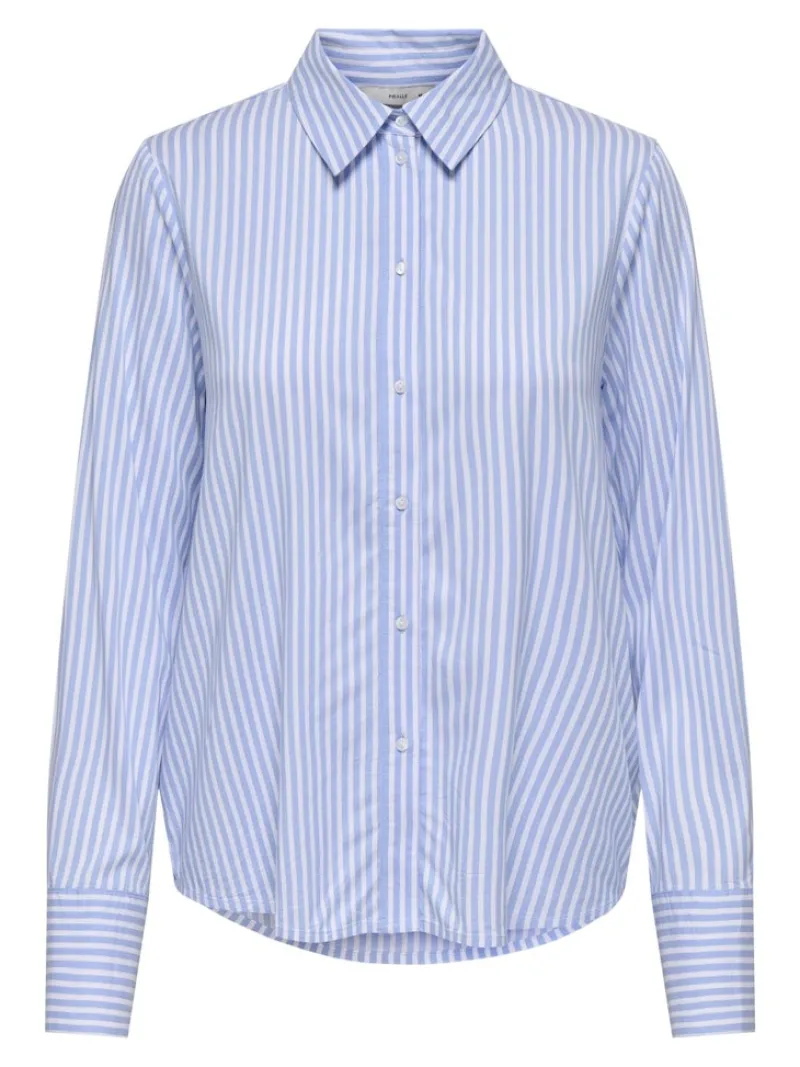 Only Blusen*ONLBERIT LIFE L/S SHIRT NOOS WVN serenity