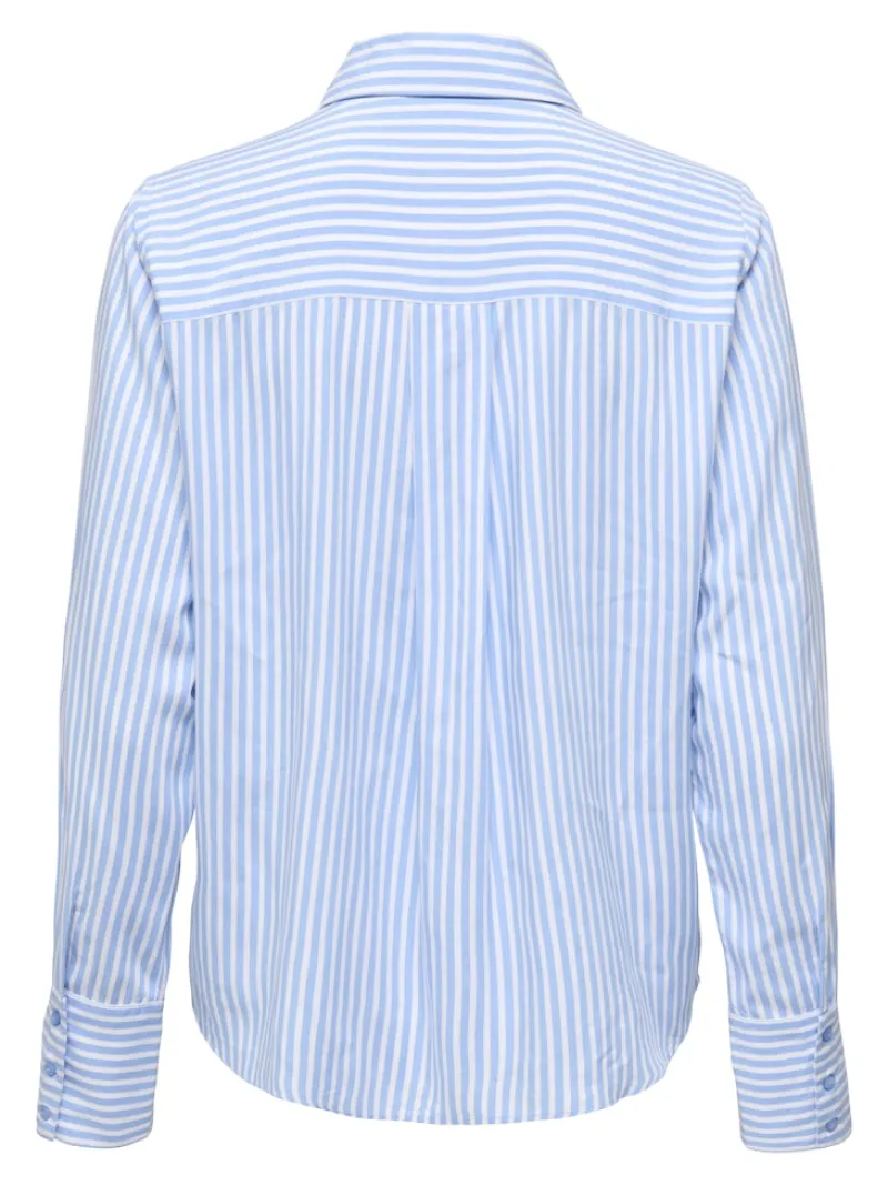 Only Blusen*ONLBERIT LIFE L/S SHIRT NOOS WVN serenity