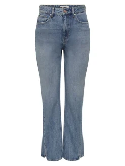 Only Jeans*ONLBILLIE EX HW STR SLIT DNM DOT025 NOOS Medium Blue Denim