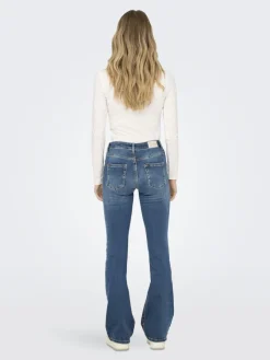 Only Jeans*ONLBLUSH MID FLARED DNM DOT741 NOOS Medium Blue Denim