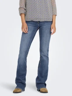 Only Jeans*ONLBLUSH MID FLARED DNM TAI305 NOOS Medium Blue Denim