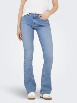 Only Jeans*ONLBLUSH MID FLARED DNM TAI198 NOOS Special Bright Blue Denim