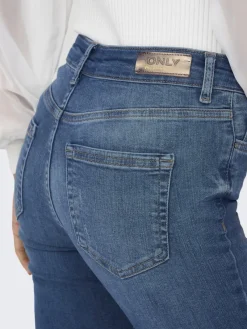 Only Jeans*ONLBLUSH MID SK AK RW DT DNM REA221 NOOS Dark Medium Blue Denim
