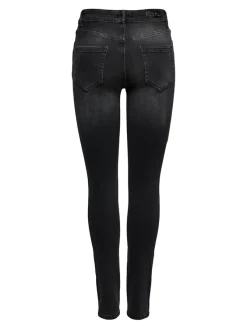 Only Jeans*ONLBLUSH MID SK DNM REA1099 NOOS Black Denim