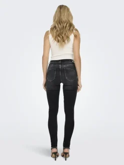 Only Jeans*ONLBLUSH MID SK DNM REA1099 NOOS Black Denim