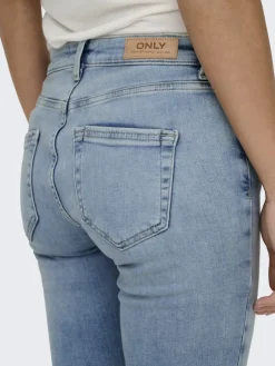 Only Jeans*ONLBLUSH MID SKIN ANK RW DNM CRO349 NOOS light medium blue denim
