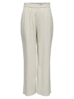 Only Hosen*ONLBRUXELLES HW LINEN BLEN PANT PNT NOOS moonbeam