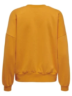 Only Pullover & Sweatshirts*ONLCALLIE L/S O-NECK BOX SWT apricot