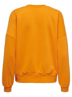 Only Pullover & Sweatshirts*ONLCALLIE L/S O-NECK BOX SWT apricot