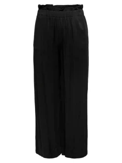 Only Hosen*ONLCALY LIFE HW PB WIDE CROP PNT NOOS Black