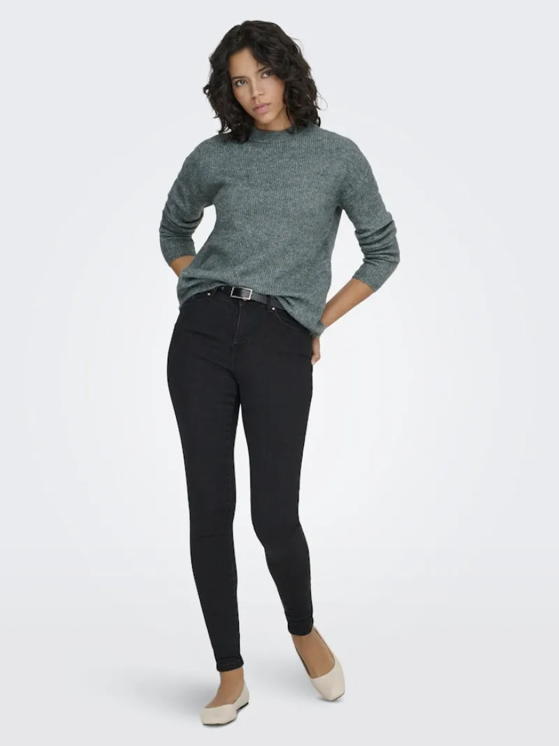 Only Pullover & Sweatshirts*ONLCAMILLA O-NECK L/S PULLOVER NOOS KNT Balsam Green