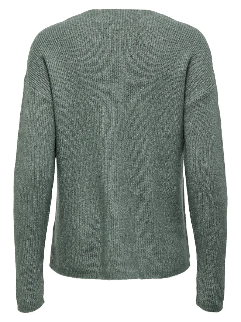 Only Pullover & Sweatshirts*ONLCAMILLA V-NECK L/S PULLOVER KNT NOOS Laurel Wreath