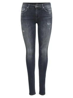 Only Jeans*ONLCARMEN LIFE REG SKINNY BB REA282A blue black denim